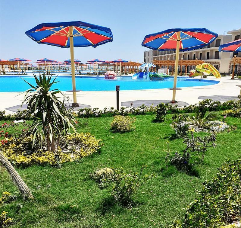 Hawaii Paradise Aqua Park Resort Hurghada Exterior foto